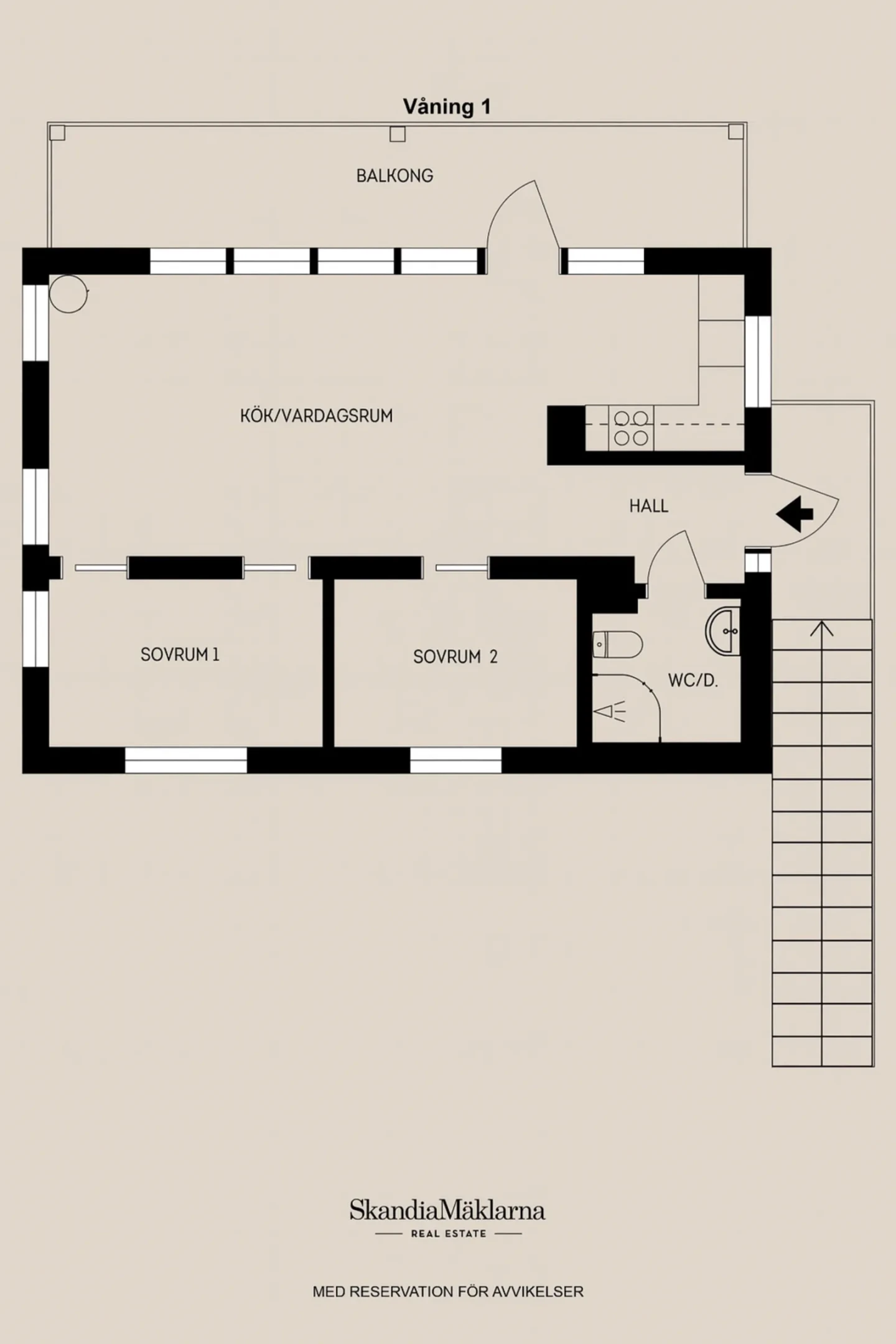 Planritning, Kullbergsvägen 37A