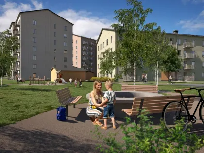Hyresrätt med 3 rum på Humlegatan 4 i Skellefteå, bild 4 av 4