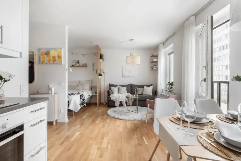 Bostadsrätt med 1 rum på Jämtlandsgatan 107 i Stockholm