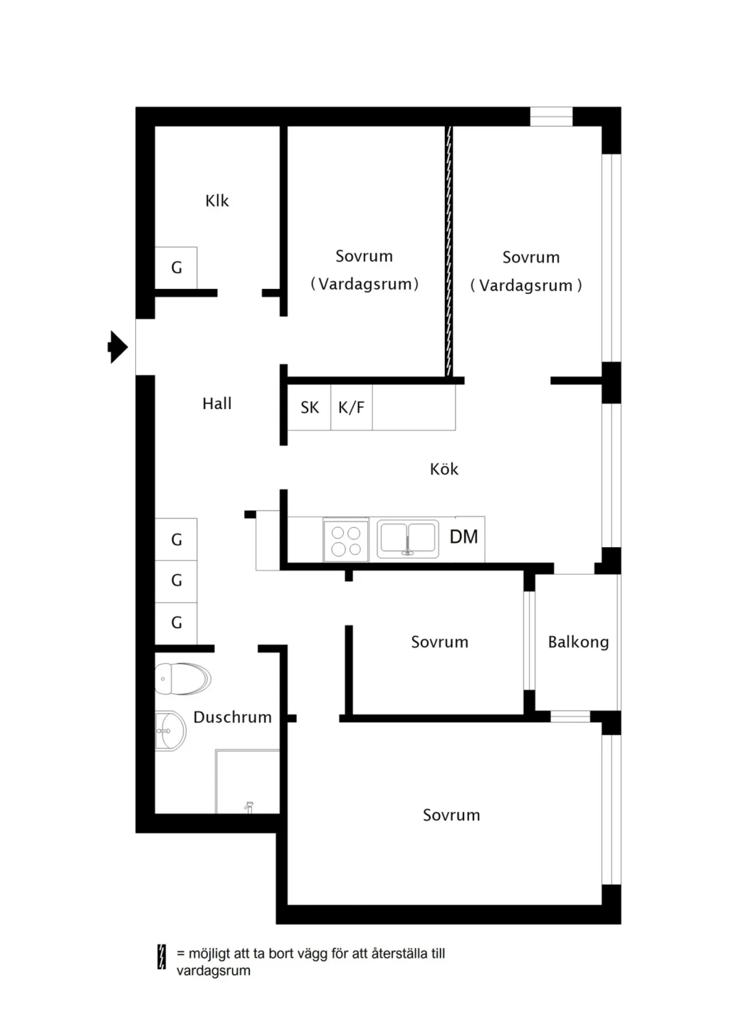 Planritning, Storvretsvägen 25