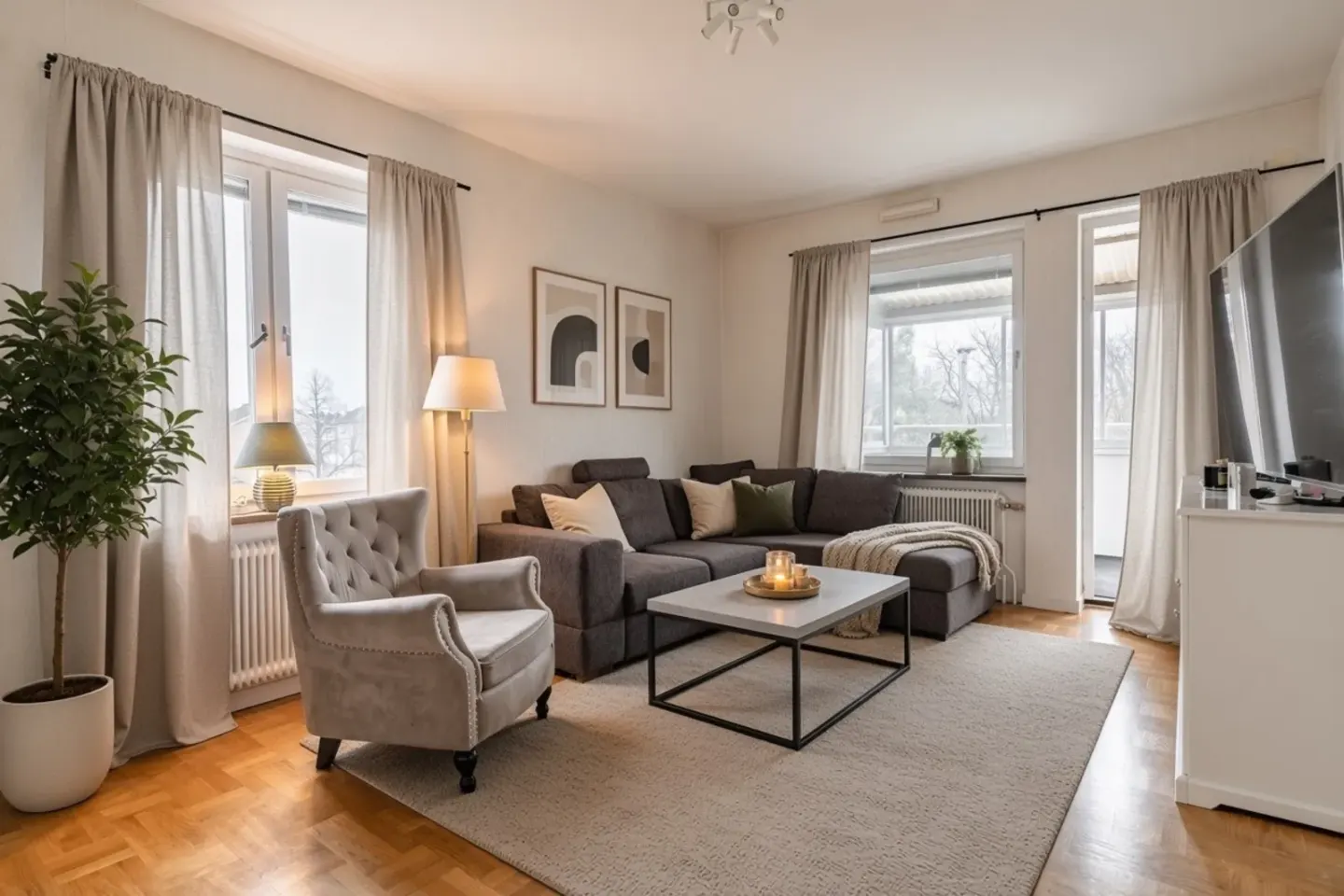 Bostadsrätt med 3 rum på Södra Ringvägen 54F i Kristinehamn
