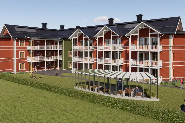 Hyresrätt med 2 rum på Varpvägen 2A i Hudiksvall, bild 3 av 5