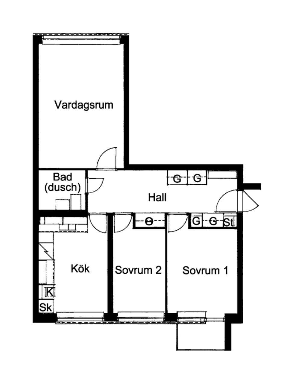 Planritning, Täljstensvägen 10A