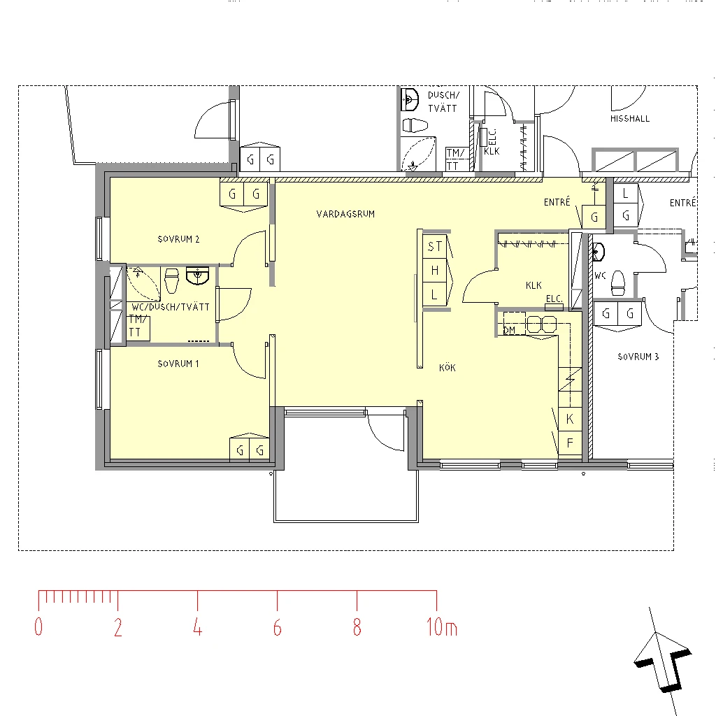 Planritning, Tunnlandsgatan 15