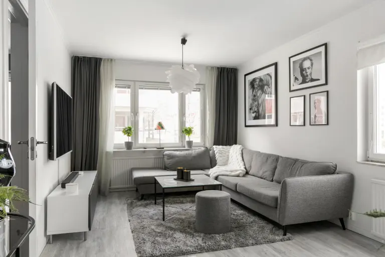 Bostadsrätt med 2 rum på Norra Slottsgatan 24A i Gävle