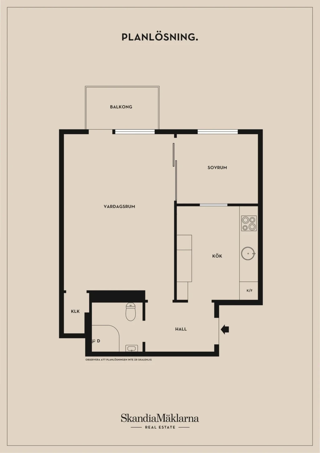 Planritning, Badstrandsvägen 33