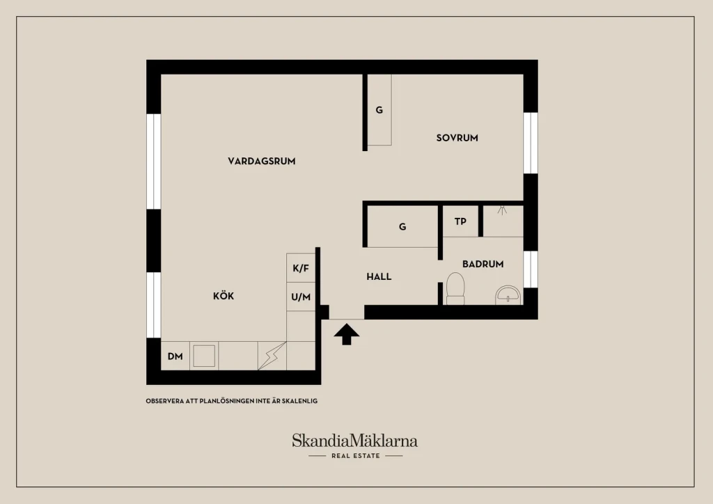 Planritning, Stångjärnsvägen 14