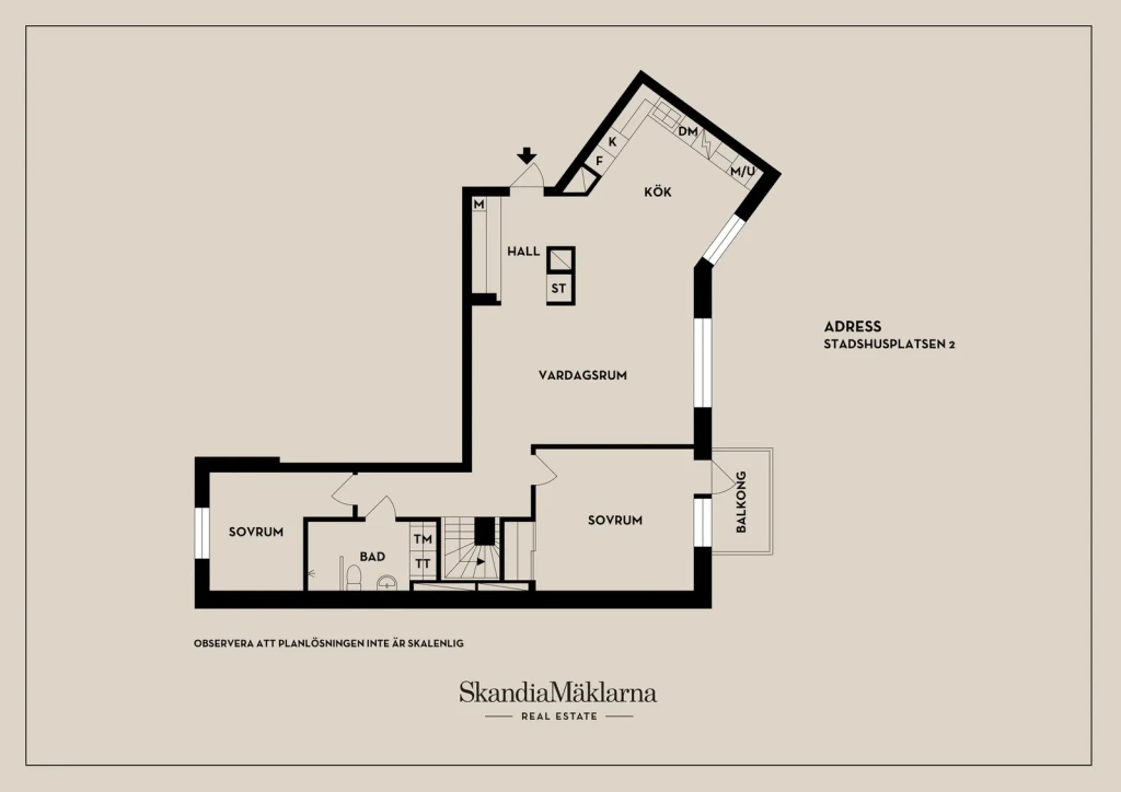 Planritning, Stadshusplatsen 2