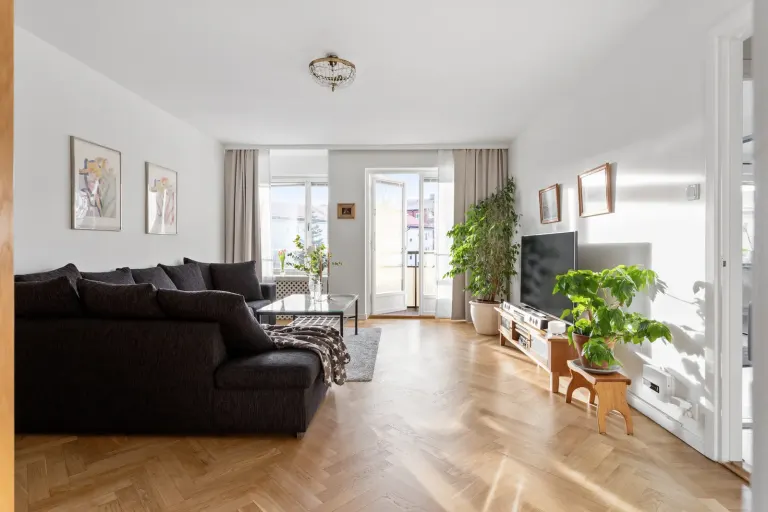 Bostadsrätt med 3 rum på Högnäsvägen 13 i Lidingö