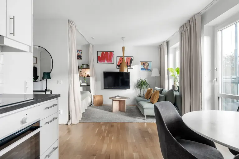 Bostadsrätt med 1 rum på Jämtlandsgatan 107 i Stockholm