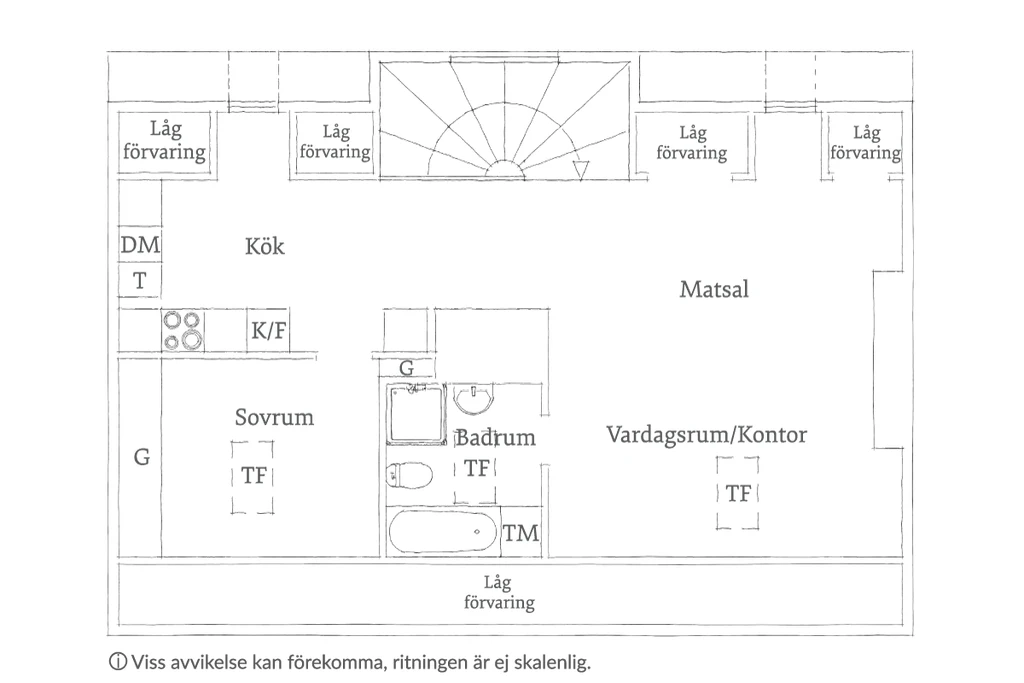 Planritning, Paradisgatan 23B