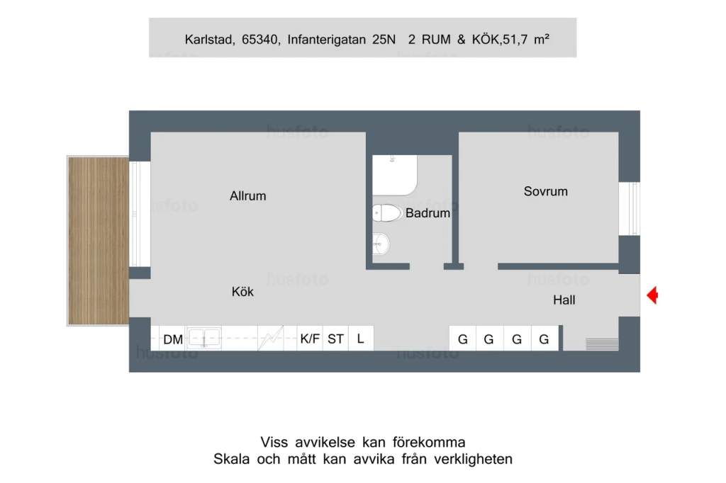Planritning, Infanterigatan 25N
