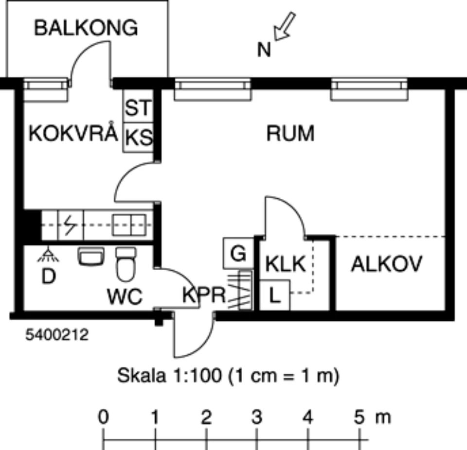 Planritning, Räbbmogatan 26
