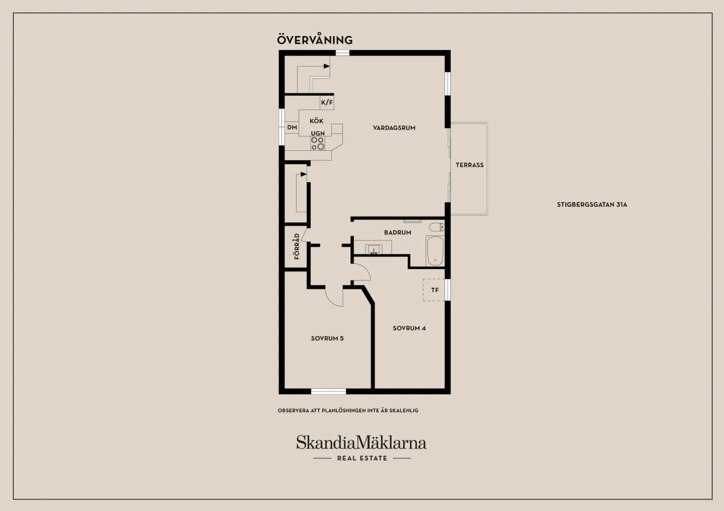 Planritning, Stigbergsgatan 31A