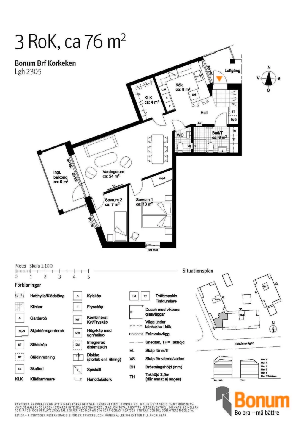 Planritning, Ekholmsvägen