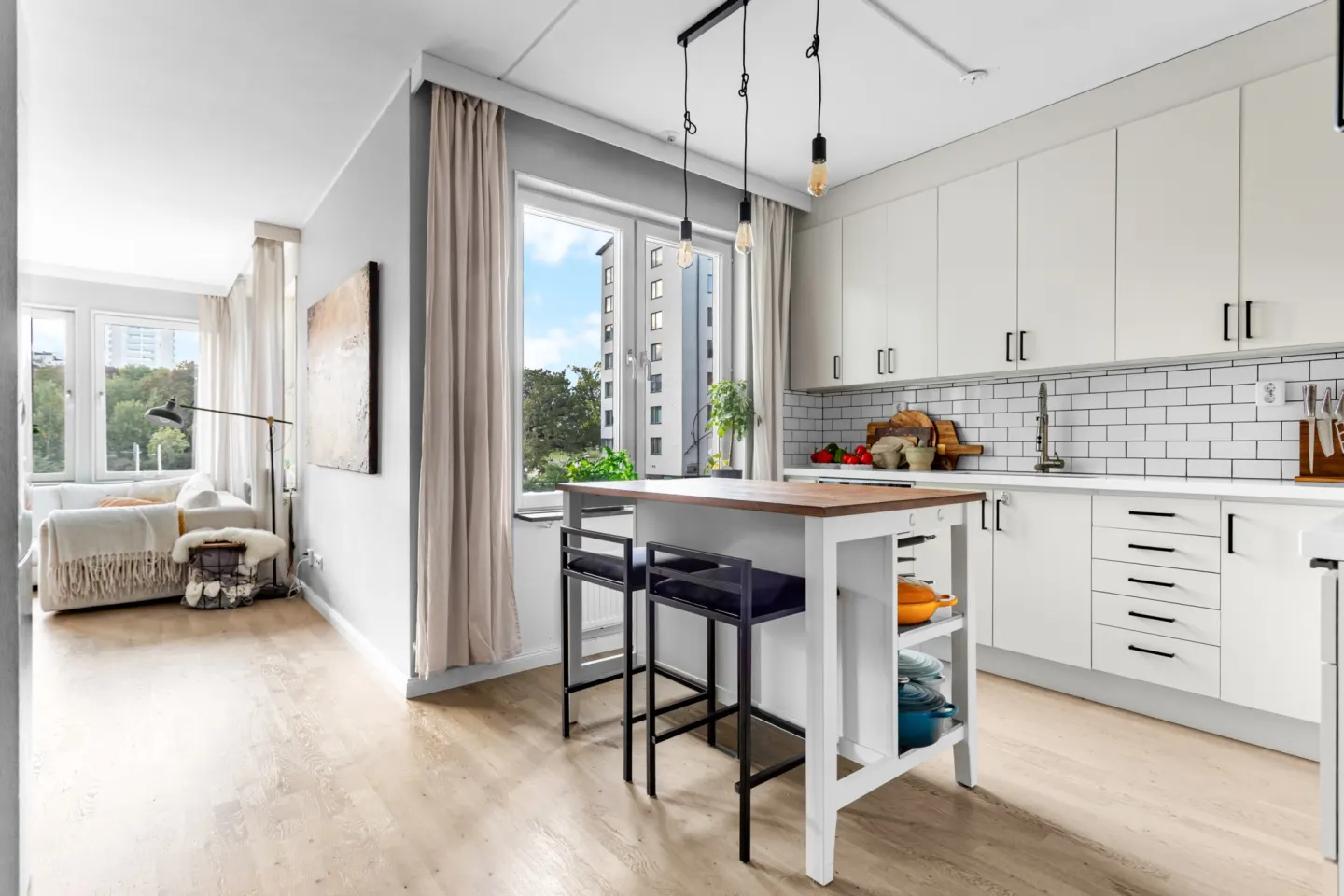 Bostadsrätt med 3 rum på Blekegatan 1 i Stockholm, bild 3 av 5