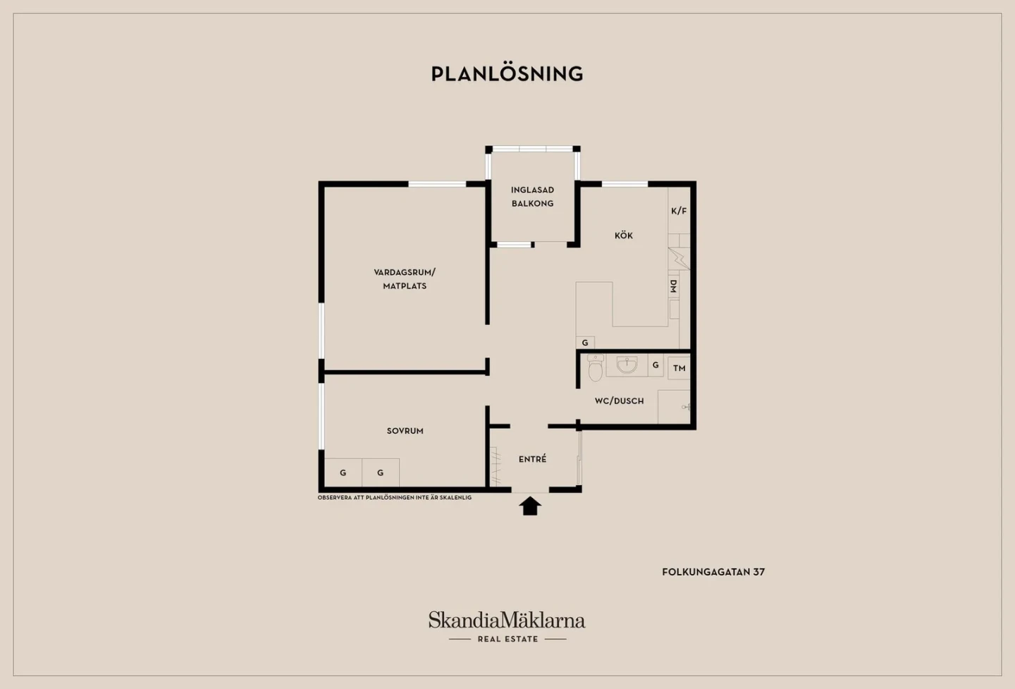 Planritning, Folkungagatan 37
