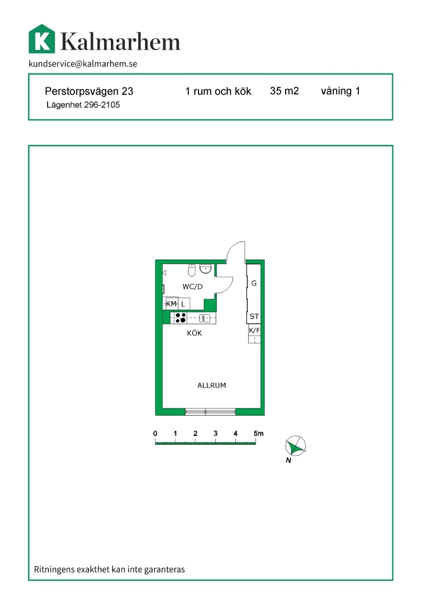 Planritning, Perstorpsvägen 23