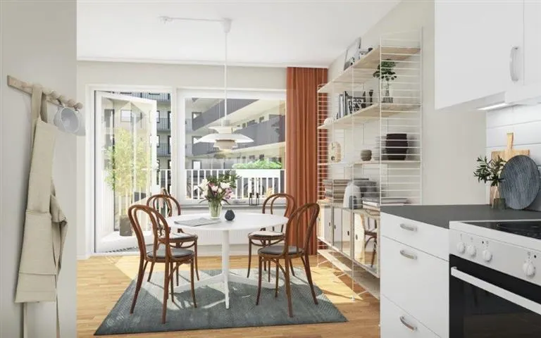 Hyresrätt med 3 rum på Fabriksgatan 2 i Halmstad, bild 2 av 3