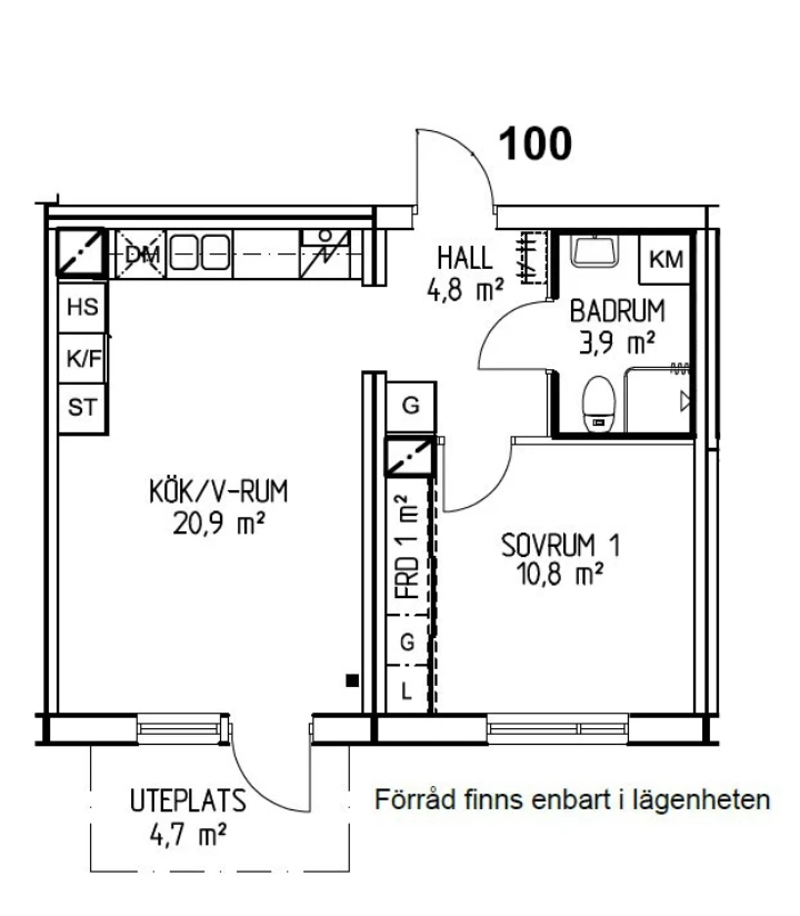 Planritning, Tjärhovsgatan 13