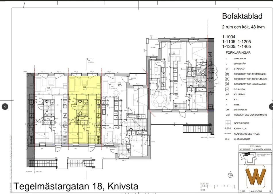 Planritning, Tegelmästargatan 18