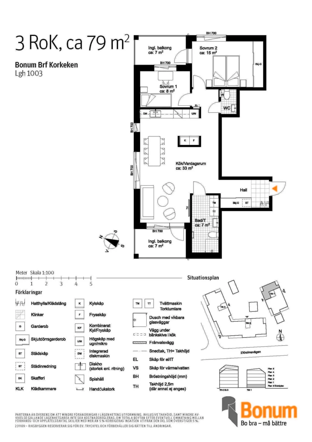 Planritning, Ekholmsvägen