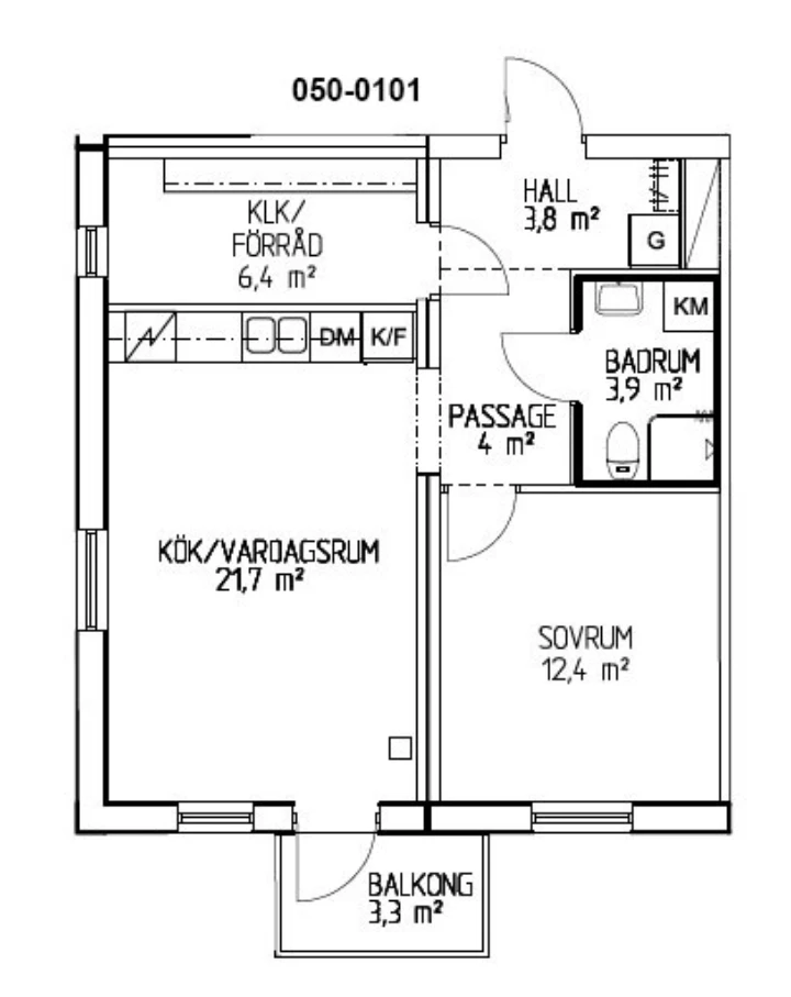 Planritning, Getbergsvägen 19