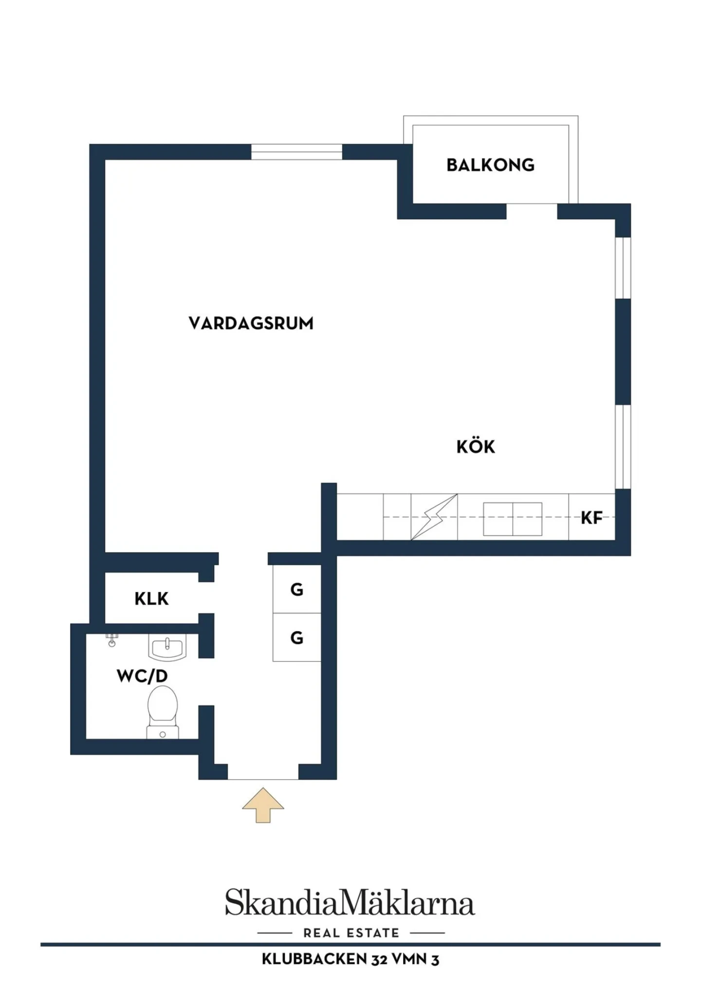 Planritning, Klubbacken 32