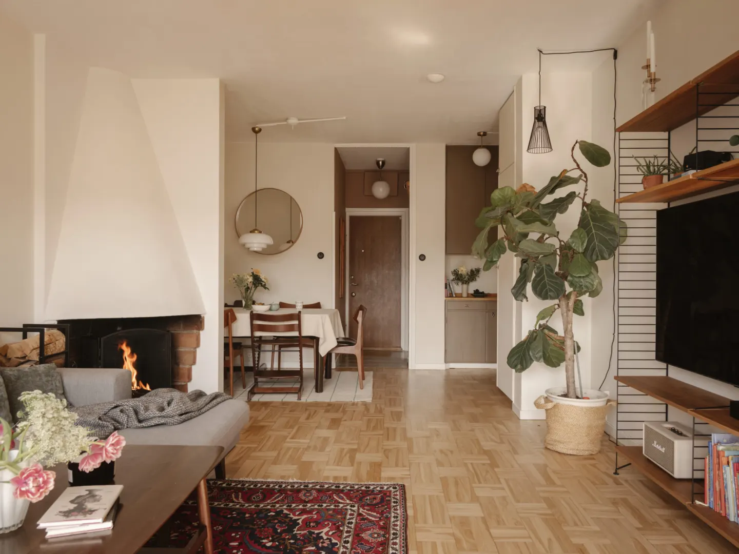 Bostadsrätt med 3 rum på Schlytersvägen 45 - högst upp i Stockholm, bild 4 av 5