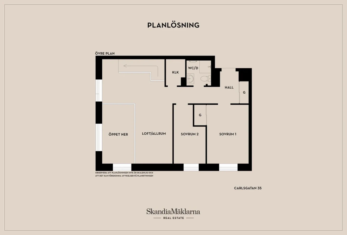 Planritning, Carlsgatan 35