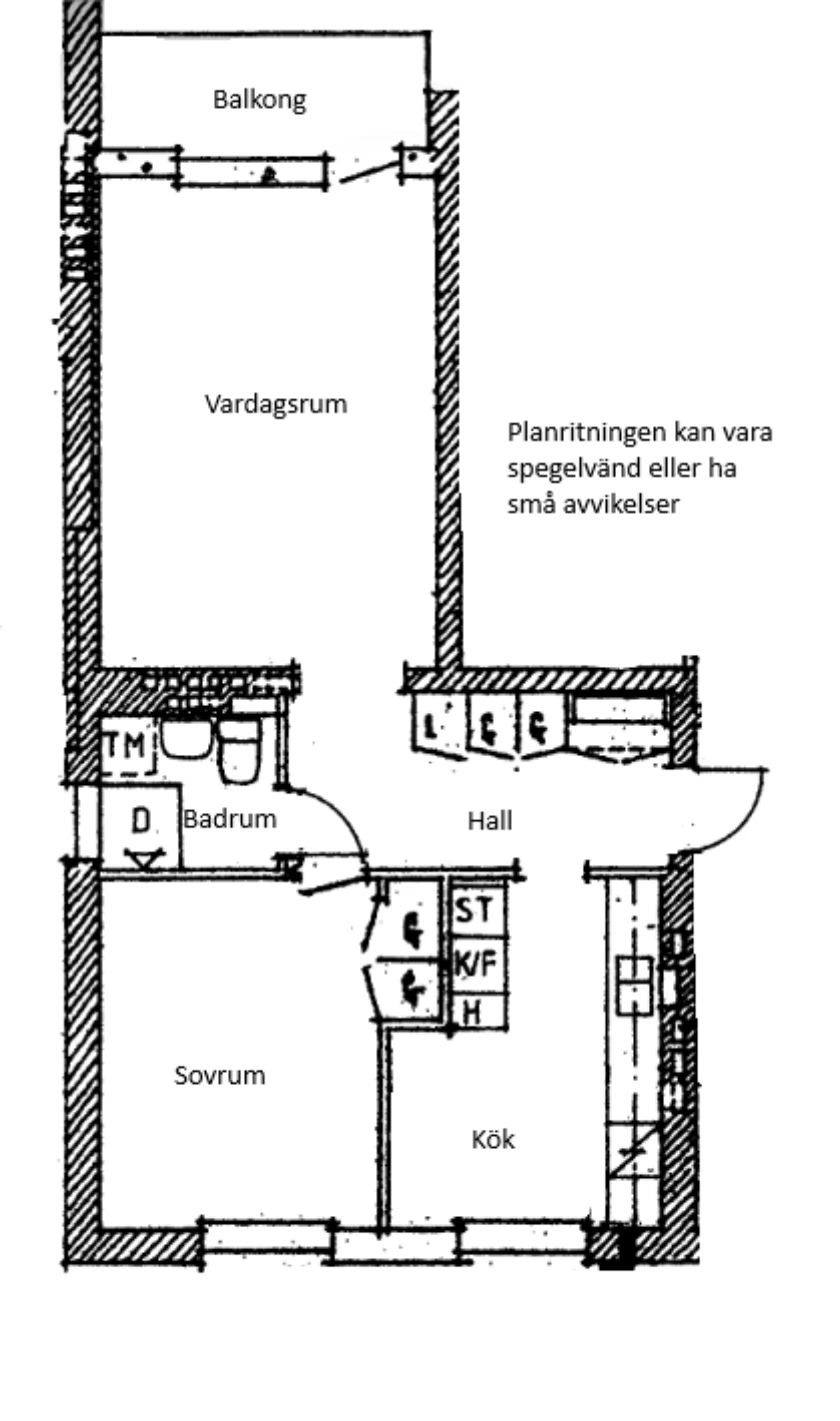 Planritning, Norra vägen 21C