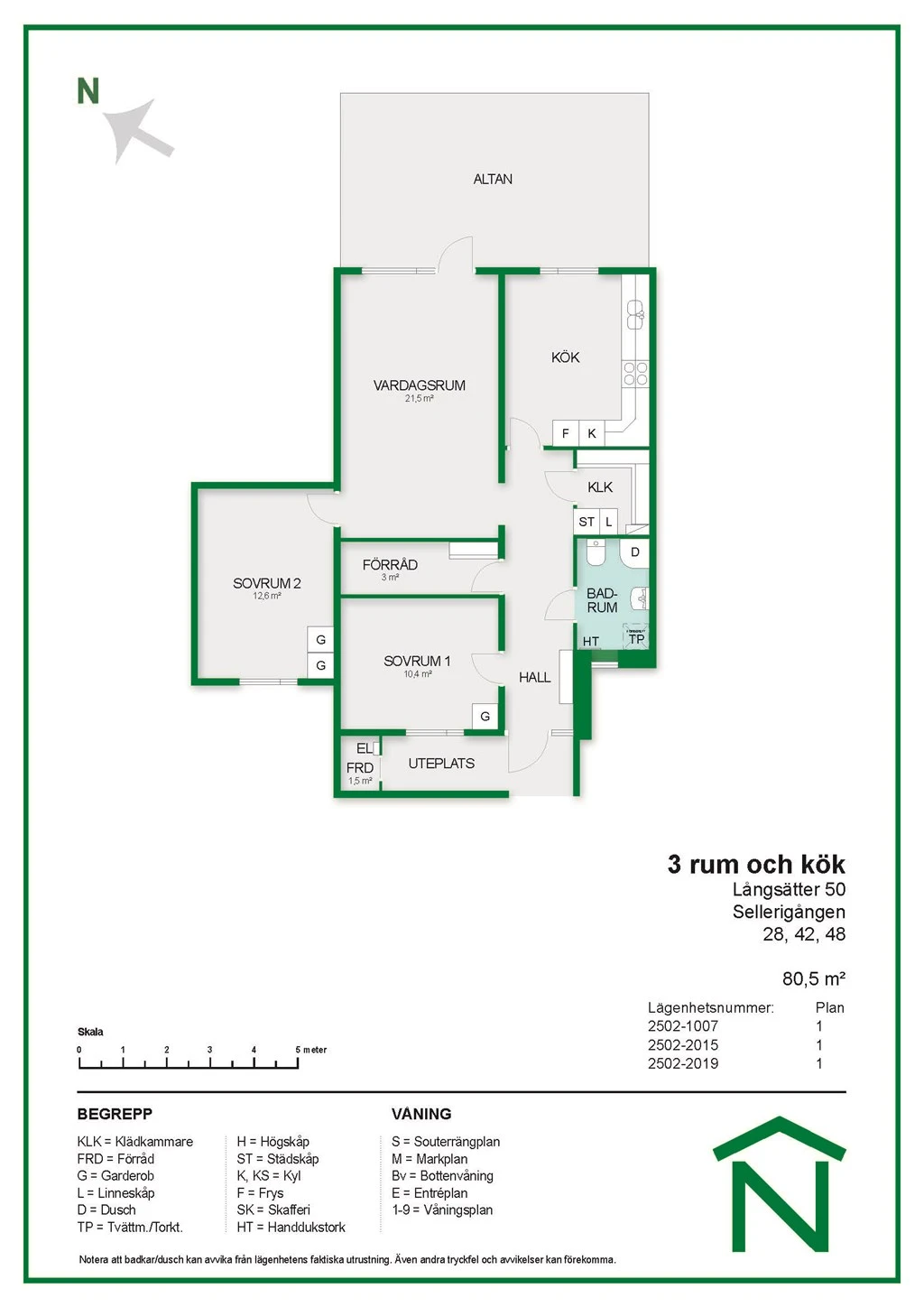 Planritning, Sellerigången 42