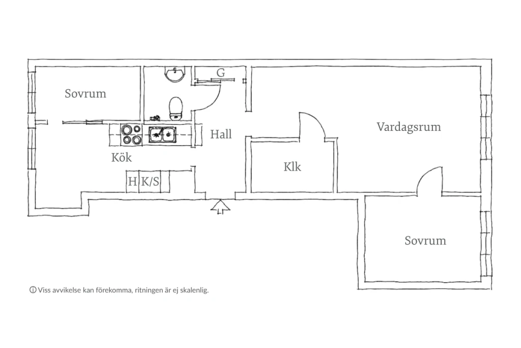 Planritning, Svangatan 17A