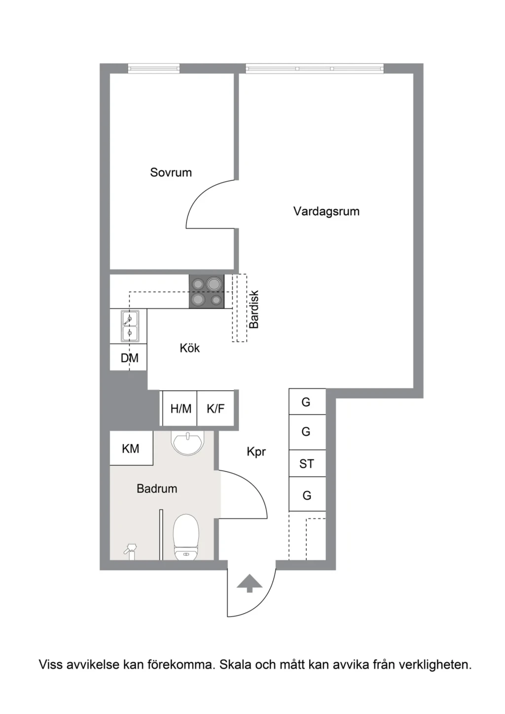 Planritning, Råcksta Gårdsväg 28