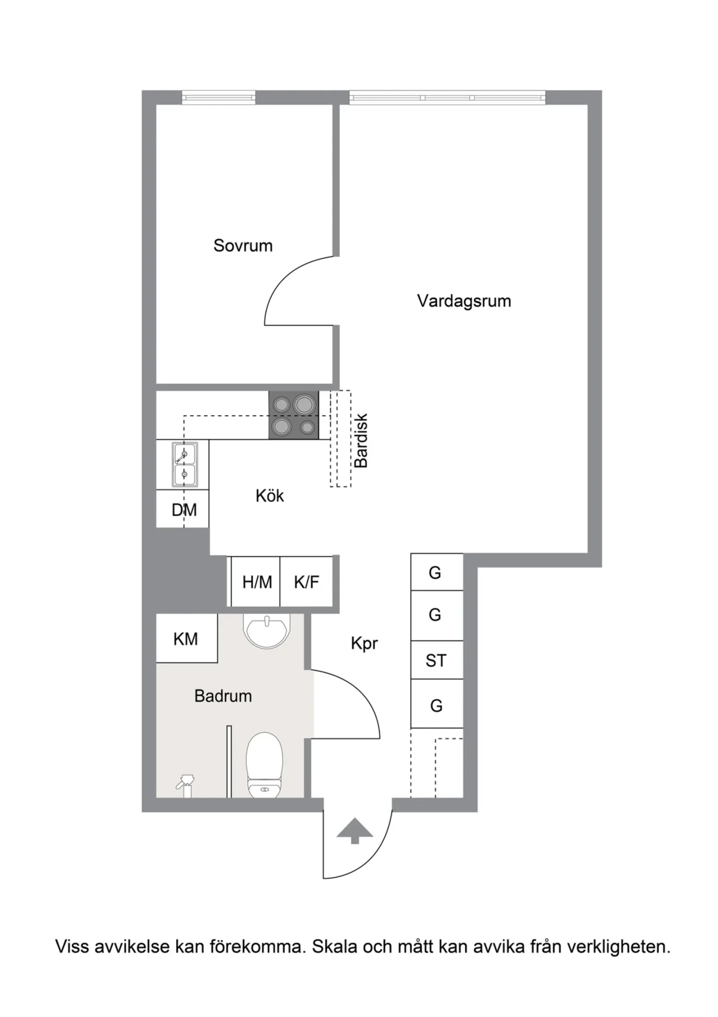 Planritning, Råcksta Gårdsväg 28