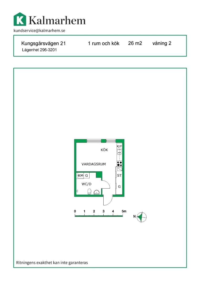 Planritning, Kungsgårdsvägen 21