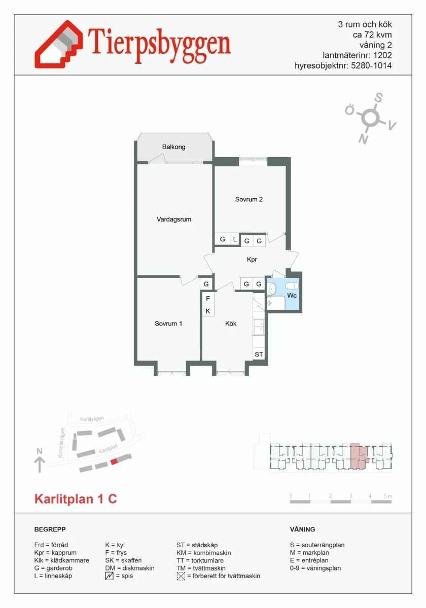 Planritning, Karlitplan 1C