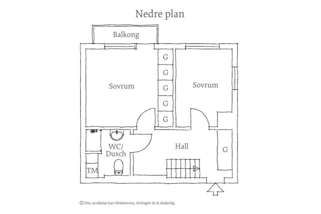Planritning, Örnehufvudsgatan 3