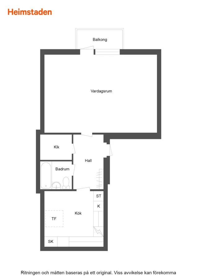 Planritning, Boställsgatan 11B