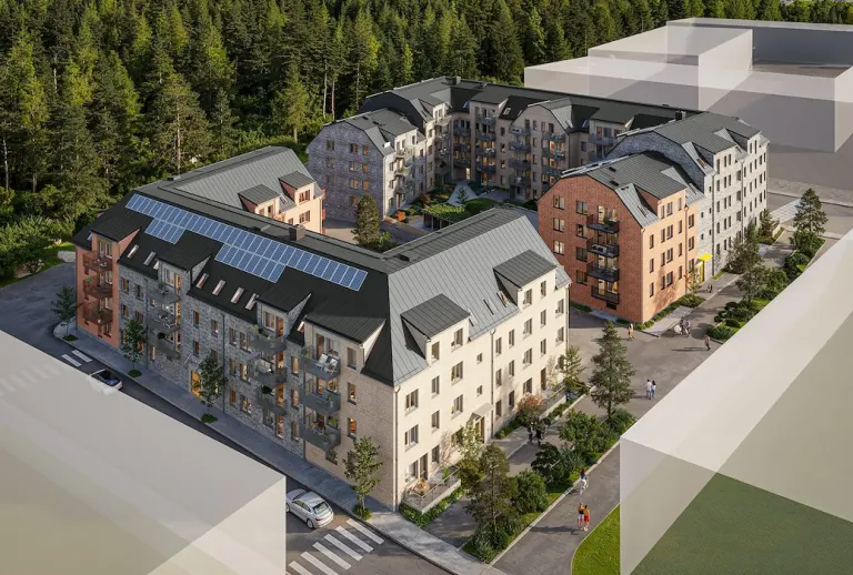 Hyresrätt med 1 rum på Slalomvägen 16 i Sollentuna, bild 2 av 5