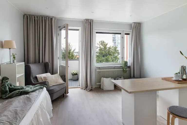 Bostadsrätt med 1 rum på Krutkällarvägen 1 i Västerås