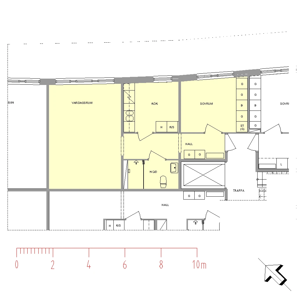 Planritning, Norrby Tvärgata 11