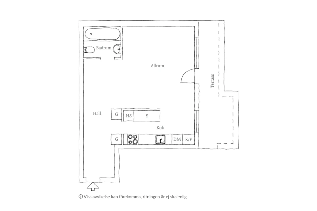 Planritning, Slipgatan 11