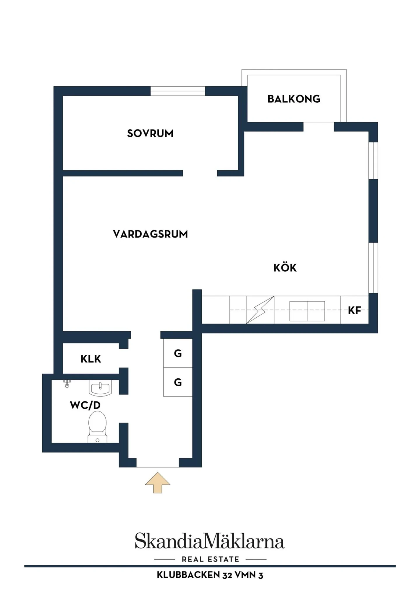 Planritning, Klubbacken 32
