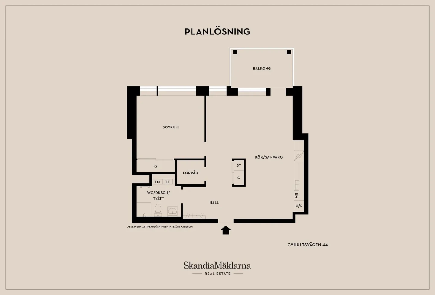 Planritning, Gyhultsvägen 44