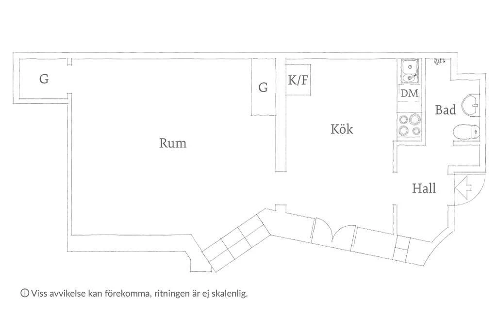 Planritning, Övre Djupedalsgatan 5A