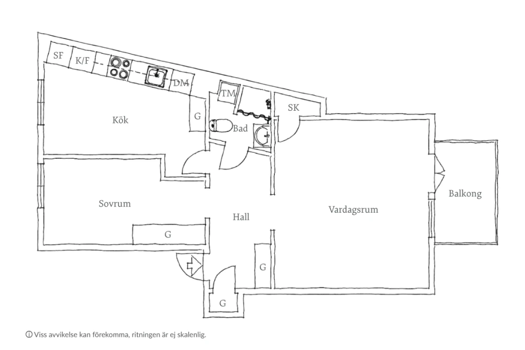 Planritning, Sofiagatan 48A