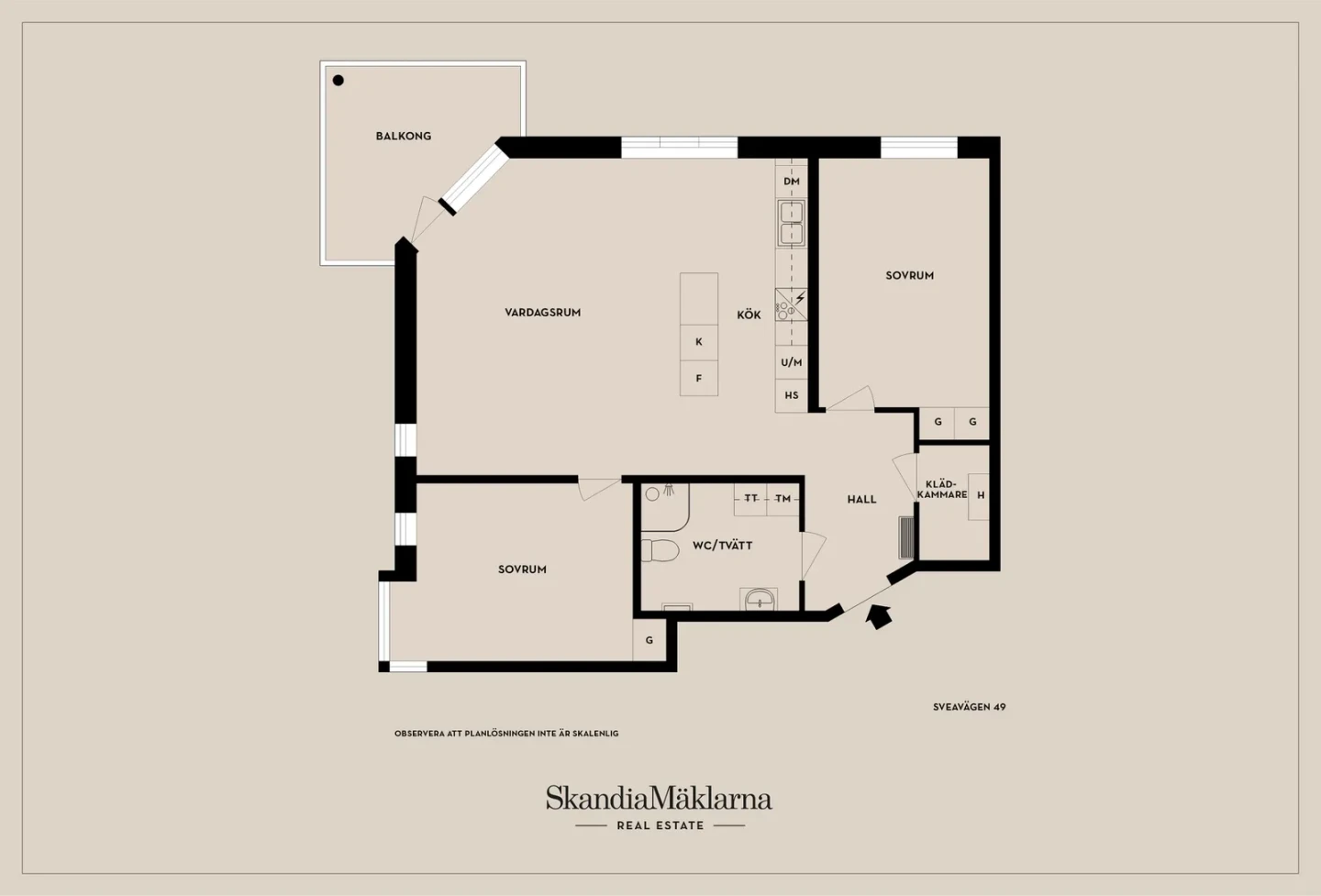 Planritning, Sveavägen 49