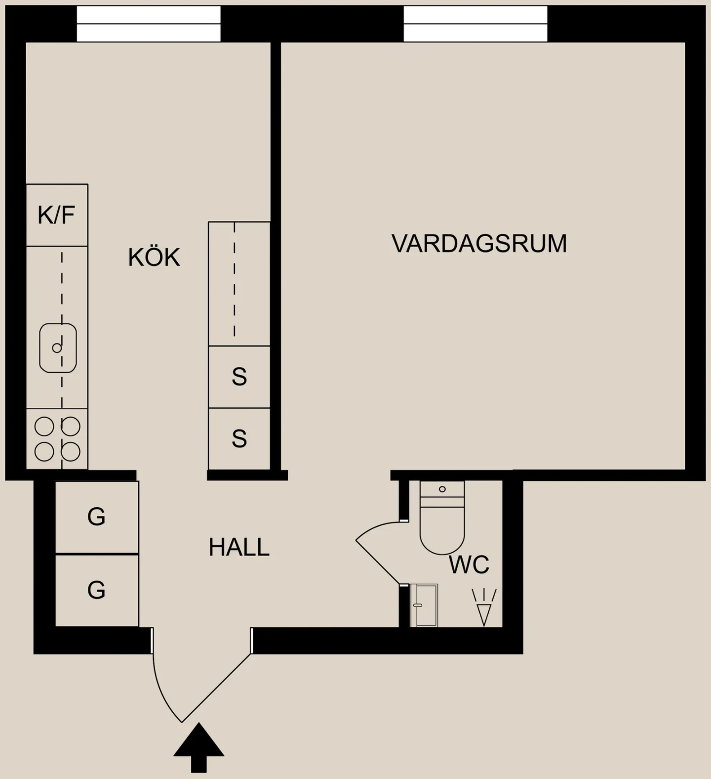 Planritning, Apelgatan 28A