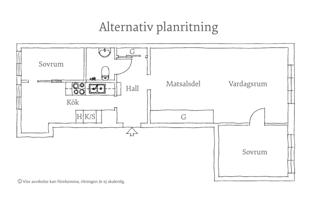 Planritning, Svangatan 17A